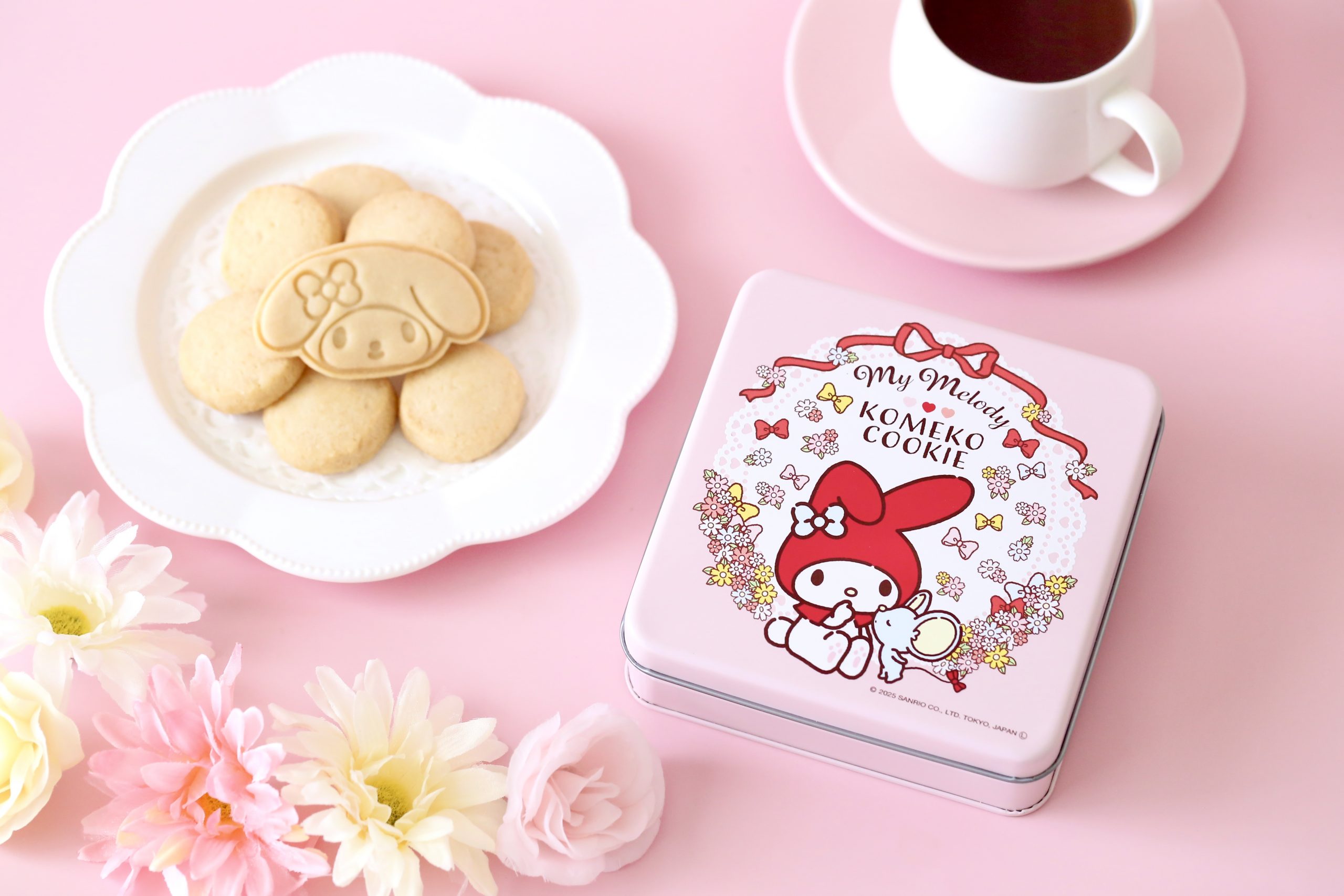 マイメロディ コラボ】グルテンフリーに対応した『米粉クッキー缶』を