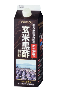 鹿児島県福山町産かめ壺造り玄米黒酢飲料