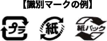 標識マークの例