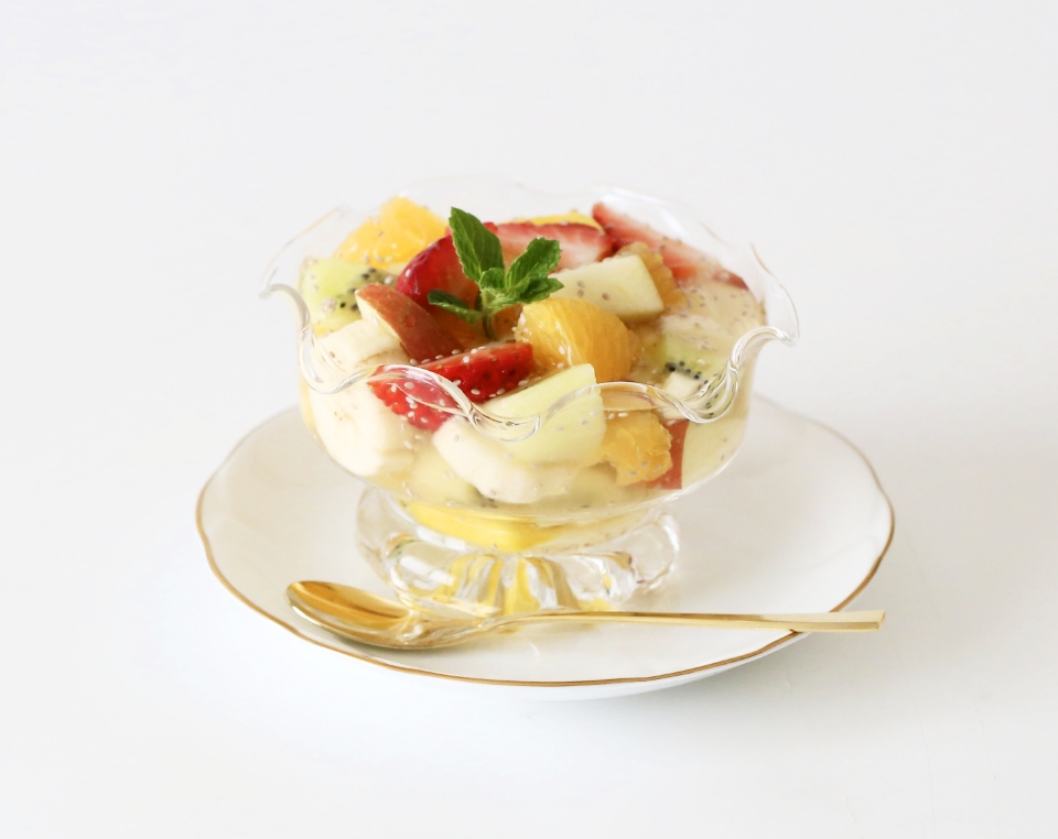 黒酢のフルーツマチェドニア