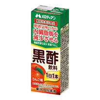 機能性表示食品　黒酢飲料　りんご味　200ml