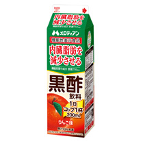 机能性表示食品 黑醋饮料　苹果味　1000ml