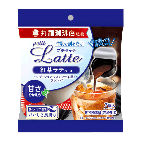 丸福珈琲店監修　プチラッテ 紅茶ラテベース 7P
